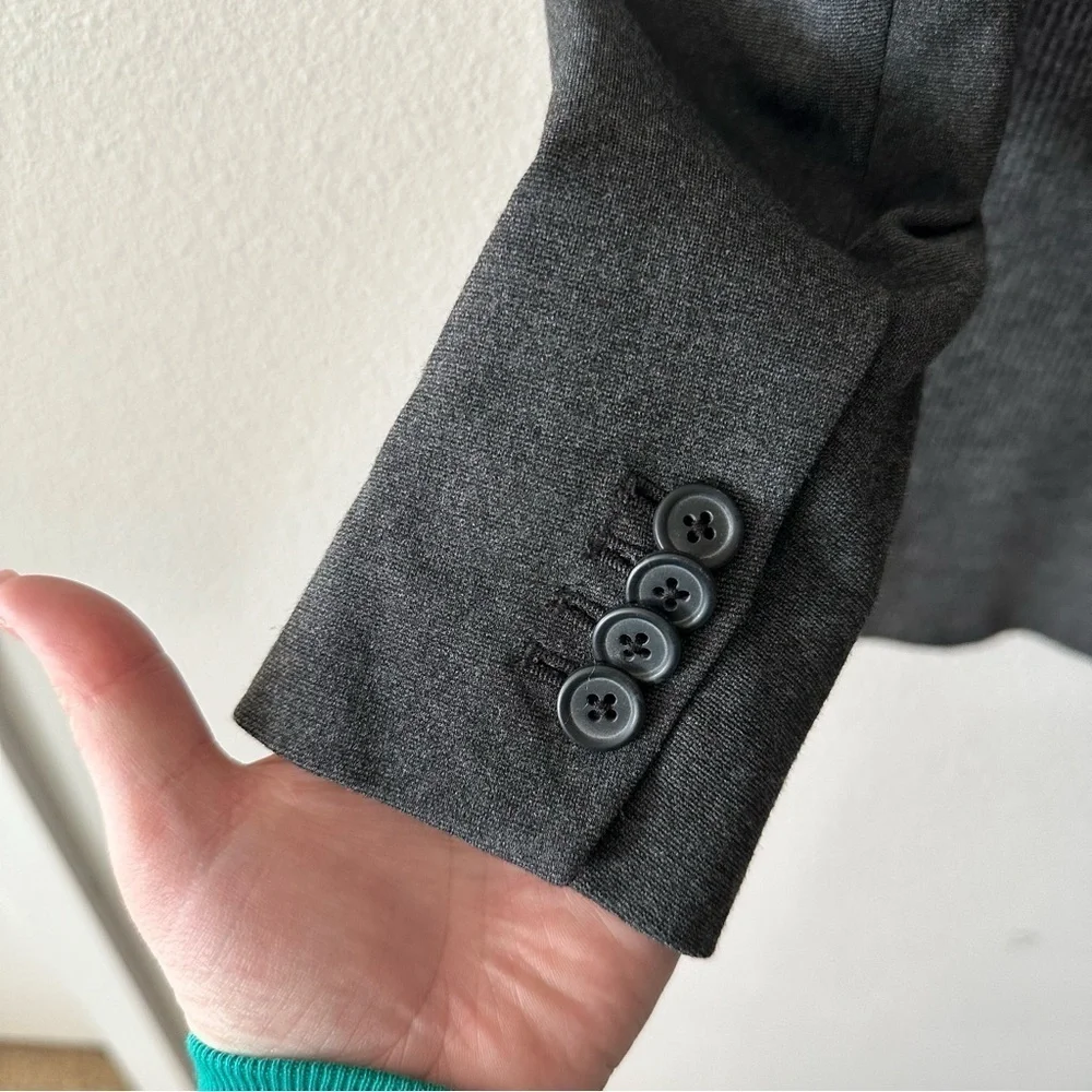 club monaco mixed media wool blend blazer